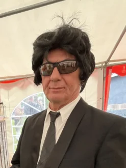 Teddy Boy Musta Peruukki