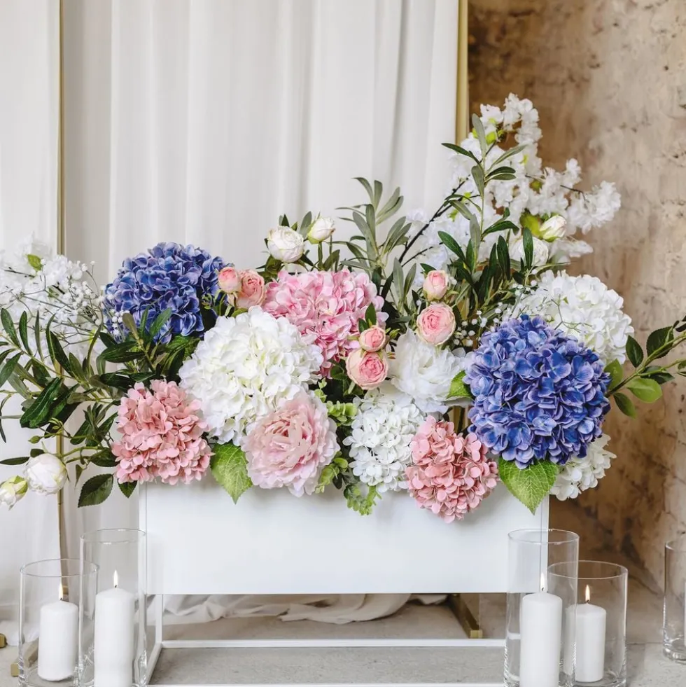 Tekokukka Hortensia Vaaleanpunainen