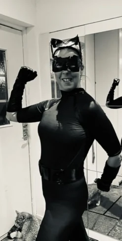 The Dark Knight Catwoman Naamiaisasu