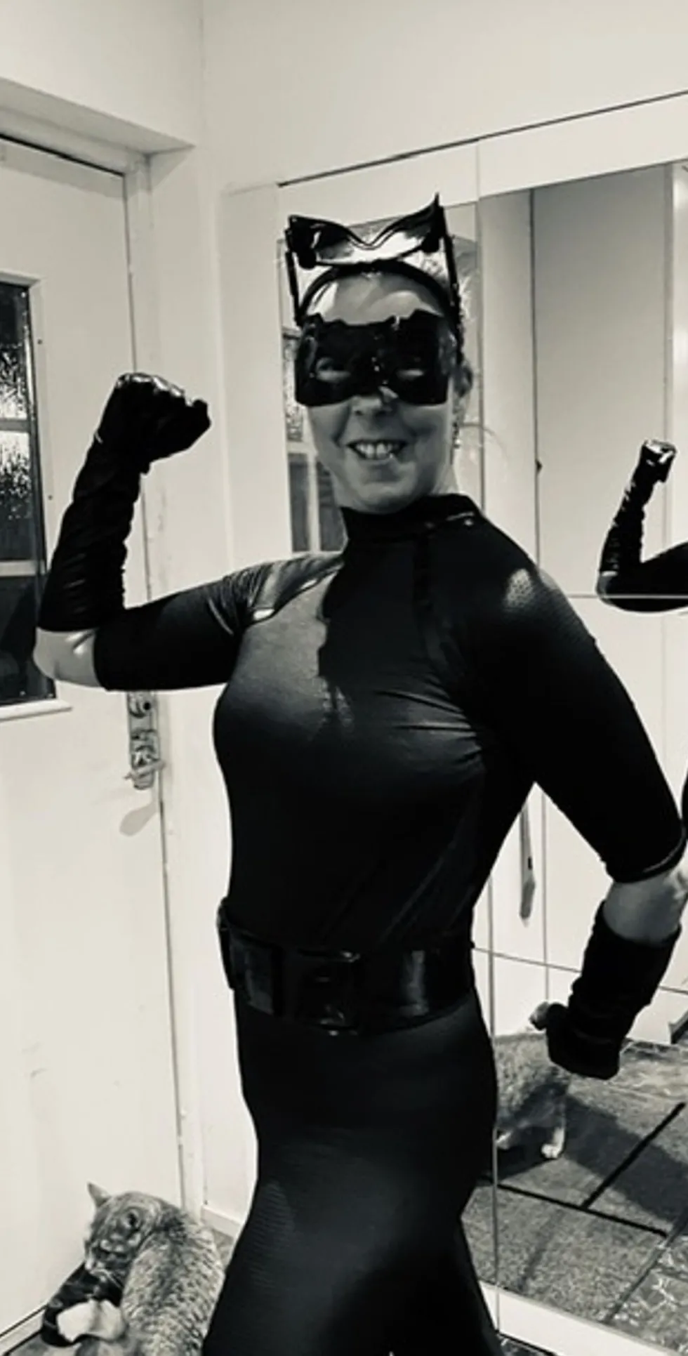 The Dark Knight Catwoman Naamiaisasu
