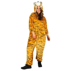 Tiikeri Onesie Naamiaisasu
