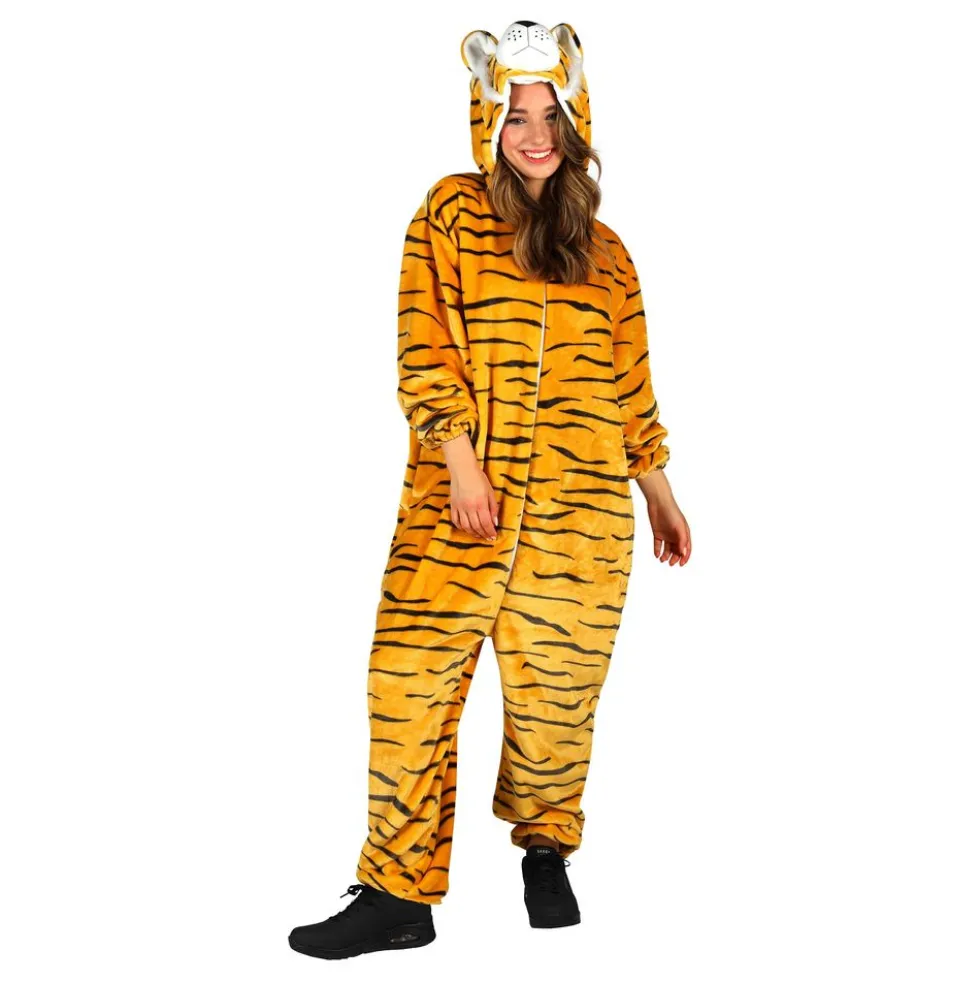 Tiikeri Onesie Naamiaisasu