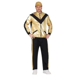 Tracksuit Kulta/Musta Naamiaisasu