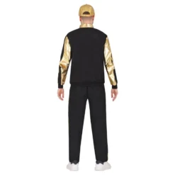 Tracksuit Kulta/Musta Naamiaisasu