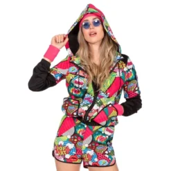 Tracksuit Pop Art Naamiaisasu