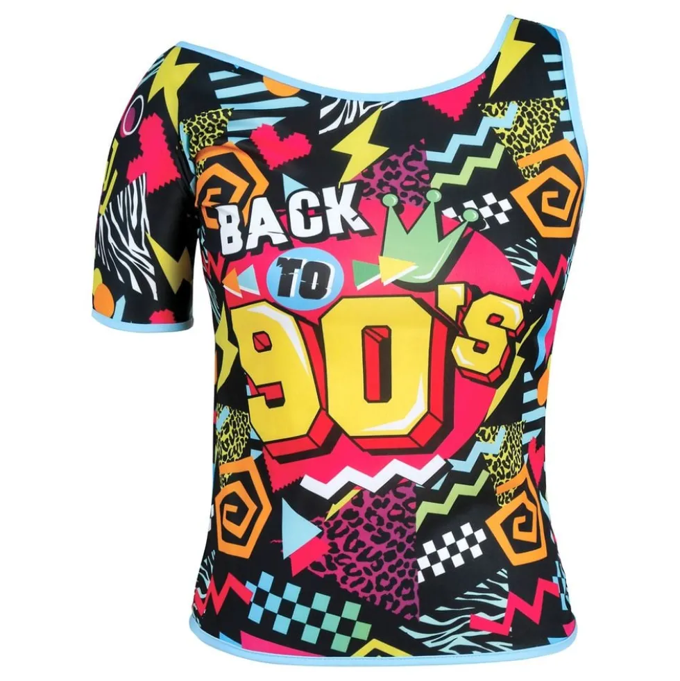 T-shirt Back to 90's Naisten