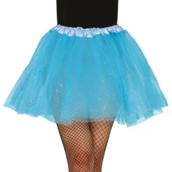 Vaaleansininen Tyllihame Glitterillä