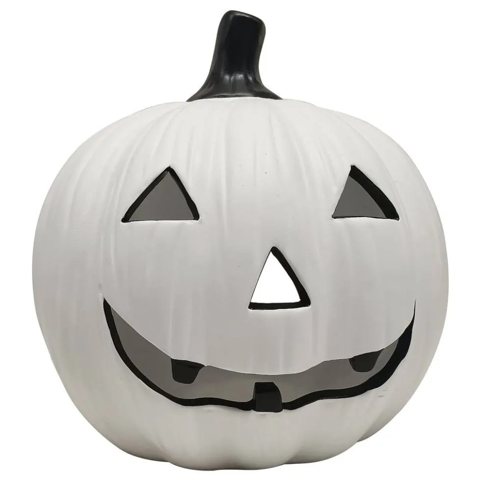 Valkoinen Halloween-kurpitsa