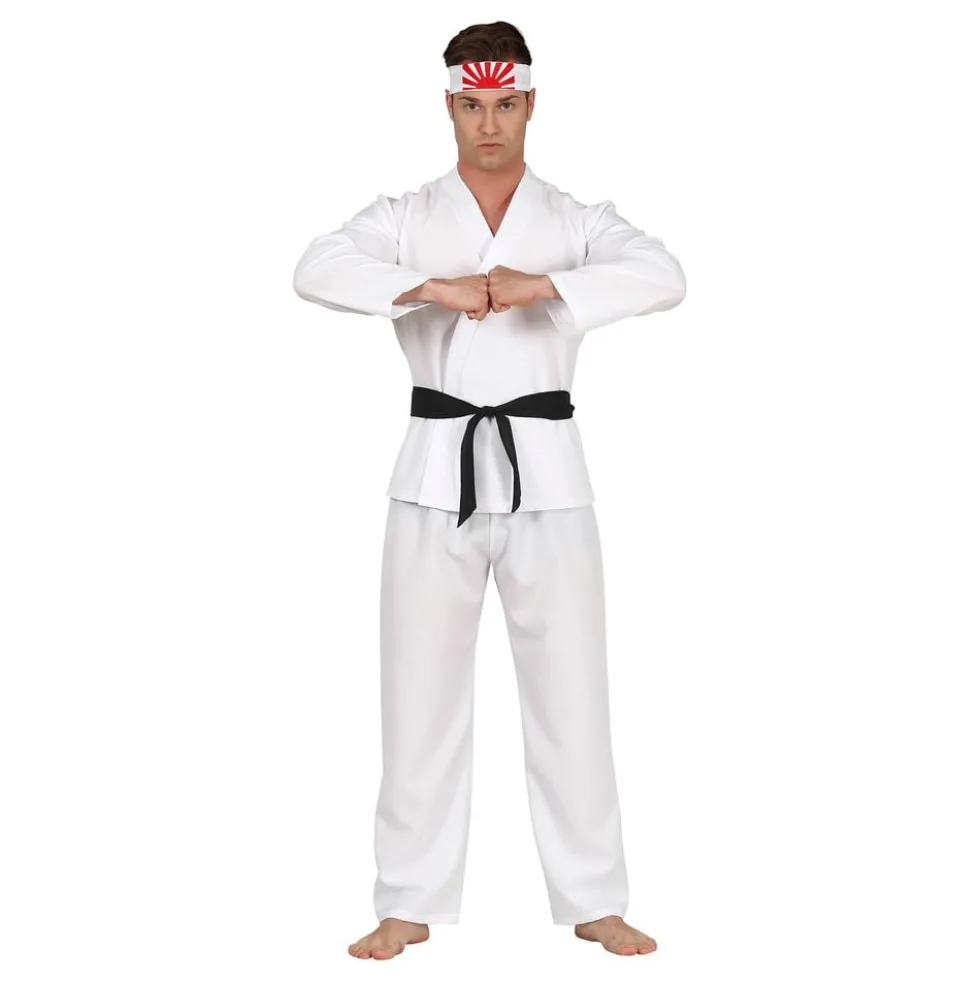 Valkoinen karate-naamiaisasu