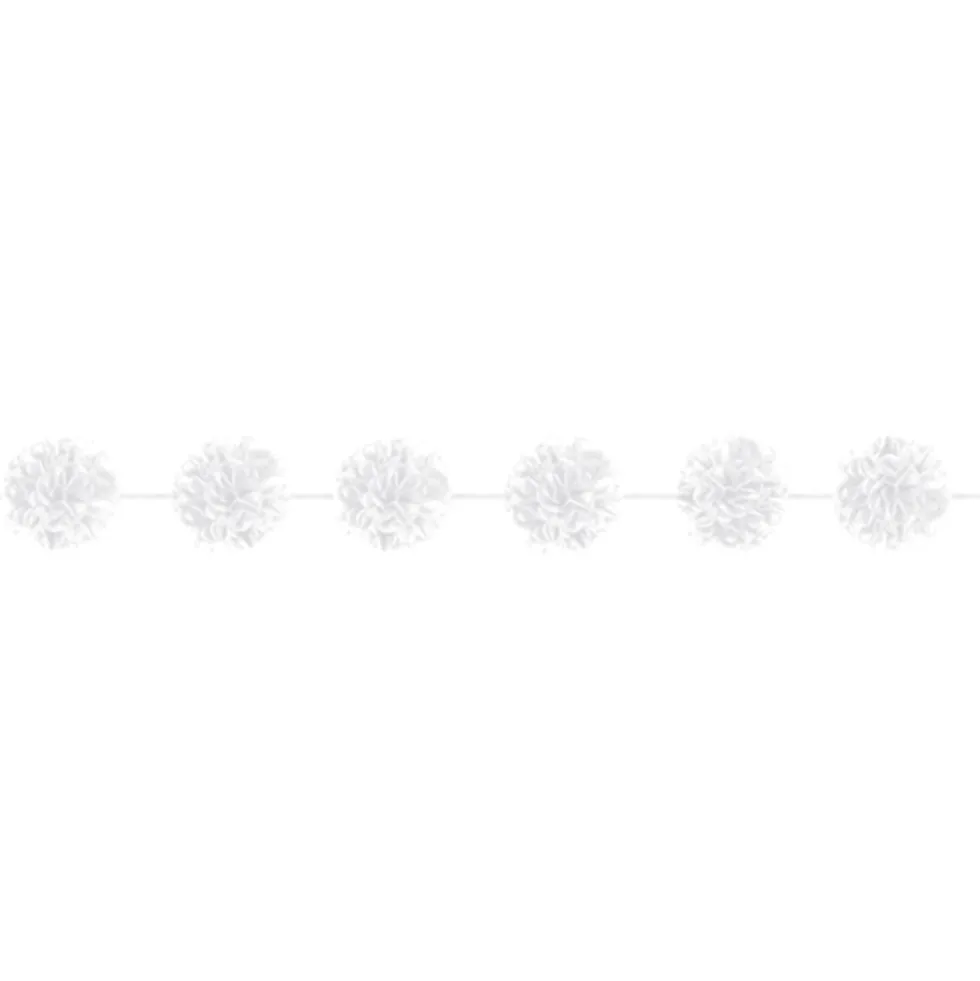 Valkoiset Honeycombs-viirinauhat