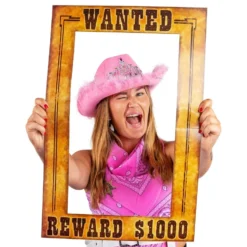 Valokuvausrekvisiitta Valokuvakehys Wanted
