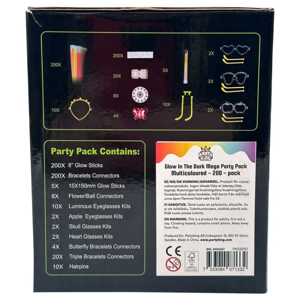 Valotikut Mega Party Pack