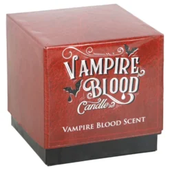 Vampire Blood -tuoksukynttilä lasissa