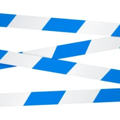 Varoitusnauha Sininen/Valkoinen Poliisin