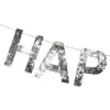 Viirinauha Happy Birthday Silver Fringe