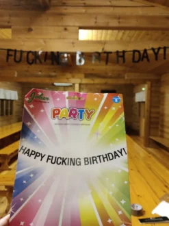 Viirinauha Happy Fucking Birthday