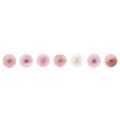 Viirinauha Paperiviuhkat Ruusukulta Blush