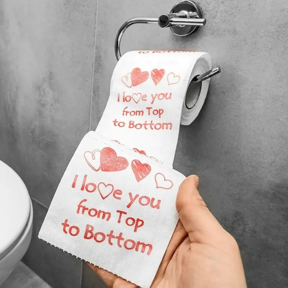 WC-paperi I Love You