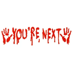 You're Next -ikkunatarrat
