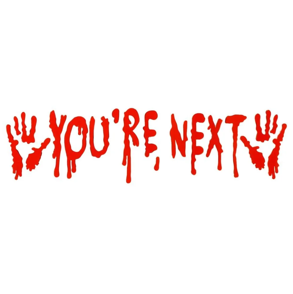 You're Next -ikkunatarrat