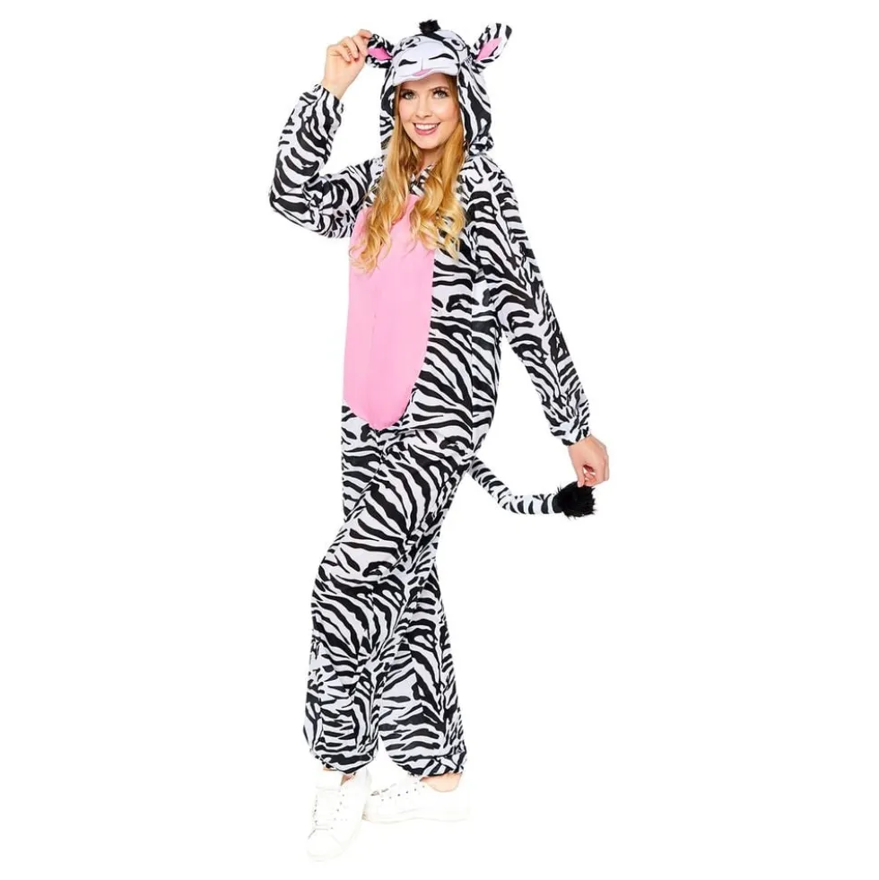 Zebra Onesie Naamiaisasu