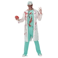 Zombie Lääkäri Naamiaisasu