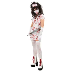 Zombie Sairaanhoitaja Naamiaisasu