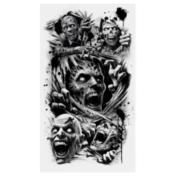 Zombie-tatuointi
